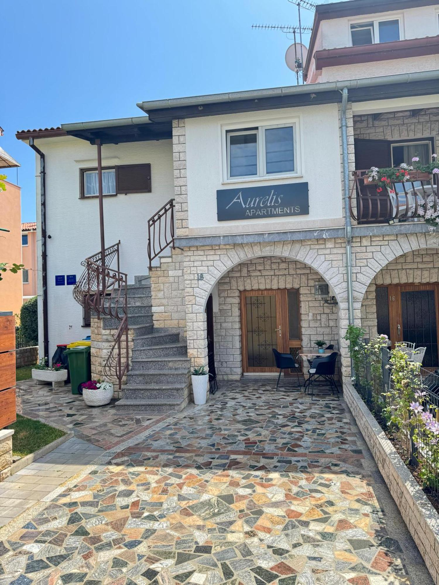 Aurelis Apartments Poreč Eksteriør bilde